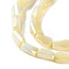 Ombre Effect Dyed Glass Beads Strands GLAA-I059-01D-3