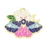 Alloy Enamel Pendants ENAM-C024-01E-01LG-1