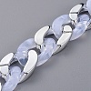 Handmade Imitation Gemstone Style Acrylic Curb Chains AJEW-JB00524-03-2