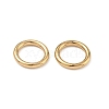 Ion Plating(IP) 304 Stainless Steel Closed Jump Rings STAS-G393-06G-02-2