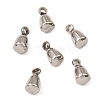 Non-Tarnish 201 Stainless Steel Tail Chain Drop Charms STAS-D061-04C-P-2