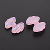 Plating Transparent Acrylic Cabochons TACR-N006-52E-4