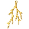 304 Stainless Steel Branch Pendant Rhinestone Settings PW-WGF5026-02-1