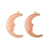 Alloy Enamel Pendants ENAM-E005-01G-06-3