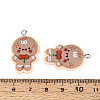 Christmas Theme Opaque Resin Pendants FIND-E025-04-3