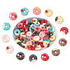 GOMAKERER 42Pcs 14 Styles Opaque Resin Decoden Cabochons FIND-CA0007-33-1