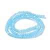 Imitation Jade Glass Beads Strands EGLA-A034-T3mm-MB08-3