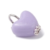 Opaque Polystyrene Plastic Pendants PALLOY-JF04353-01-4