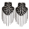 Iron Fashion Tassel Epaulette LS-FIND-WH0152-188-1