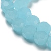 Imitation Jade Glass Beads Stands EGLA-A035-J8mm-D09-4