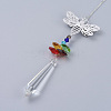 Crystals Chandelier Suncatchers Prisms AJEW-G025-F02-3