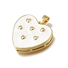 Brass with Enamel Pendants KK-CBA8E93-06A-2