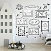 2Pcs PVC Wall Stickers DIY-WH0228-362-5