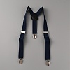 Adjustable Polyester Y-Shaped Heavy Duty Suspenders AJEW-WH0307-23D-1