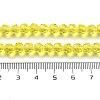 Transparent Glass Bead Strands GLAA-G013-6mm-68-4