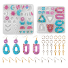 DIY Earring Making Sets DIY-TA0004-33-10