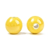 Glazed Porcelain Round Beads PORC-S489-10mm-10-2
