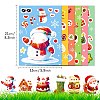 6Pcs Christmas Theme Cartoon Paper Stickers DIY-P085-14B-3