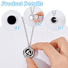 3Pcs 3 Styles Stainless Steel Hollow Essential Oil Diffuser Locket Pendant Necklaces NJEW-HS0001-26C-4