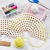 AHADERMAKER 2Pcs Sector Wooden Basket Bottoms DIY-GA0003-04-5