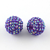 AB-Color Resin Rhinestone Beads RESI-S315-14x16-06-1