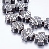 Non-magnetic Synthetic Hematite Beads Strands G-P338-11A-12mm-1