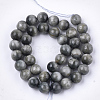 Natural Hawk's Eye Beads Strands G-S333-4mm-034-2