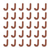 Opaque Acrylic European Beads OACR-TAC0019-006J-2