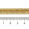 Electroplated Synthetic Non-Magnetic Hematite Beads Strands G-H020-F01-03-4