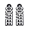 Baking Paint Alloy Enamel Pendants PALLOY-T093-09B-1