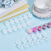 Plastic Empty Paint Pots Strips AJEW-GF0013-97-4