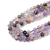 Natural Amethyst Beads Strands G-G189-D23-02-4