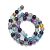 Natural Fluorite Beads Strands G-K245-A10-04-2