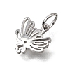 304 Stainless Steel Charms SA-CBA4CE0-01P-A-2