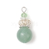 Gemstone Pendants PALLOY-TA00207-3