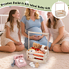 Rectangle Wooden Baby Shower Closet Crates ODIS-WH0025-282-5