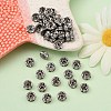 Brass Rhinestone Spacer Beads RB-A014-Z8mm-01B-NF-5