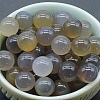 Natural Grey Agate Crystal Ball PW-WG45243-16-1