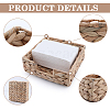 Raffia Woven Tissue Box AJEW-WH20011-01-6