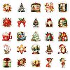 50Pcs Christmas Eve Theme Cartoon Paper Stickers X-DIY-P085-11-6