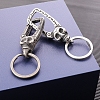 Titanium Steel Keychain Clasps PW-WG6ABE8-01-4