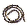 Natural Tiger Eye Beads Strands G-F596-16-4mm-2