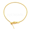 Brass Box Chain Bracelets for Women BJEW-G735-15G-01-1