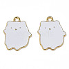 Alloy Enamel Pendants ENAM-N059-20-2