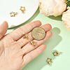 6Pcs Brass Lobster Claw Clasps KK-SC0007-16-4