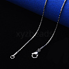 304 Stainless Steel Coreana Chain Necklace NJEW-S420-005B-P-4