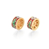 Alloy Enamel Beads PALLOY-P285-01B-02-2