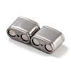 304 Stainless Steel Magnetic Clasps STAS-L274-002P-2