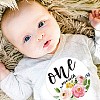 Flower Themes Baby Skill  Milestone Stickers DIY-H127-B04-4