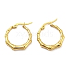 PVD Vacuum Plating 304 Stainless Steel Hoop Earrings with for Women EJEW-Q772-15G-1